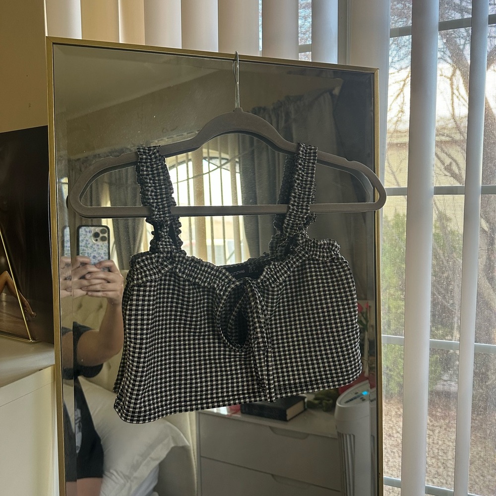 PrettyLittleThing Gingham Top